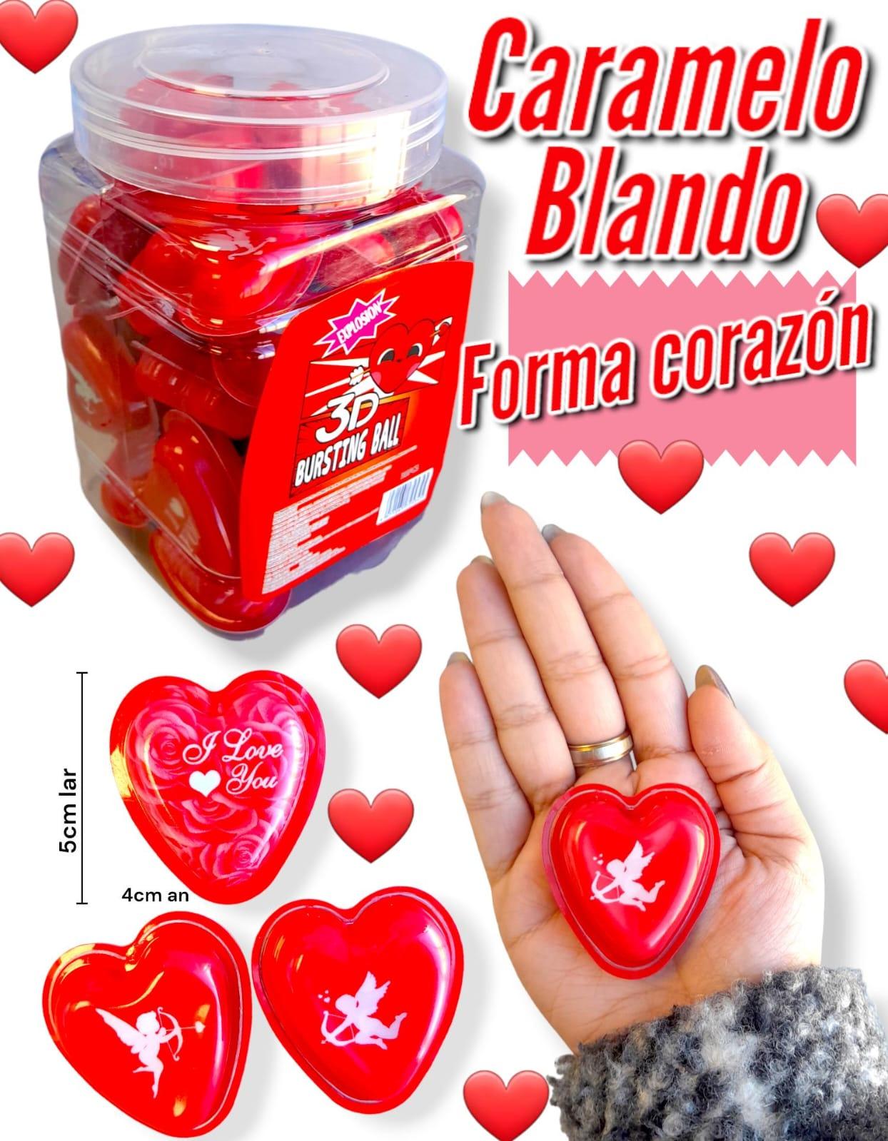 Caramelo Blando Forma CORAZON 
